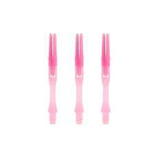 L-Style Dartshaft Silent Slim 300, 粉色的, 3個