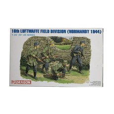 DRAGON DML0959 1/35 16th Luftwaffe Field Division Normandy 1944 塑料模型, 1個