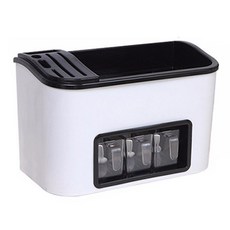 앤티스 주방용품 멀티 수납 조미료 보관 상자 화이트, 1개, 단품