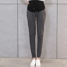 스위트나인 임부용 스판 밴딩 기모 트레이닝 팬츠