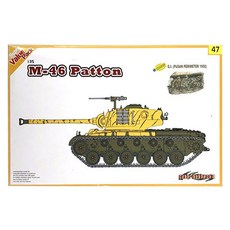 DRAGON DML0951 1/35 M-46 巴頓坦克塑料模型, 1個