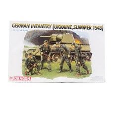 DRAGON DML0833 1/35德國步兵烏克蘭1943年夏季塑料模型, 1個