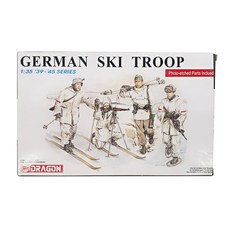 DRAGON DML0816 1/35 德國滑雪隊塑料模型, 1個