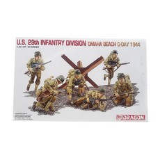 DRAGON DML0846 1/35美軍第29師諾曼底登陸戰塑料模型, 1個