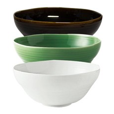 레벤쿠첸 오다도기 쿠쉬메 볼 중 17cm x 3p 세트, 화이트, 다크레드, 그린, 1세트