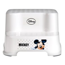 Disney 迪士尼 米奇印花階梯椅, 1個, White