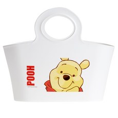 Disney 迪士尼 小熊維尼印花沐浴收納提籃, 1個