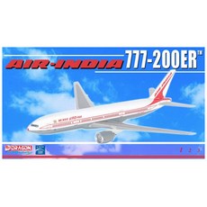 DRAGON 印度航空 777-200ER 塑料模型客機, 1個