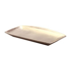 GEO CHANG YU GI 鍮器方形魚盤, 黃銅