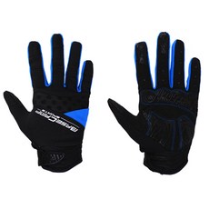 Bike-Lab 自行車運動手套套組 BC-232, 藍色