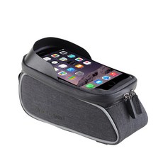 腳踏車防水手機收納包 BC-312, 深灰色, 1個