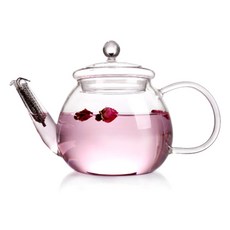 玻璃茶壺 500ml PH228, 混色