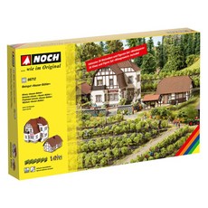 NOCH 複製品 1/87 葡萄園西洋鏡人偶 667123DI, 1套