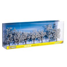 NOCH 複製品 1/87 冬季雪花樹立體模型圖 250752DI, 1套
