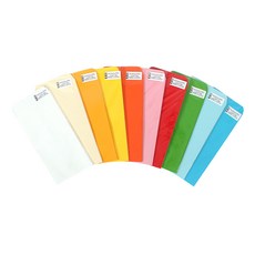 톡톡팬시 A4컬러 규격봉투 3p, 혼합 색상, 10세트