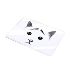 해피트레이딩 해피팝 비지널 주방욕실 발매트, 피쳐스, 1개