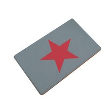 Happy Trading Happy Pop 西瓜廚房浴室腳踏墊, 星星, 1個