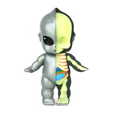 4D MATSER 4D 大師複製品 XXRAY 外星人玩偶 SY291454, 1個