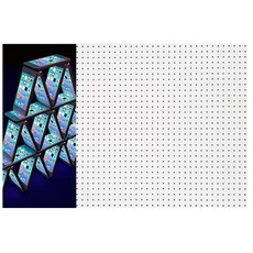 폰탑 인테리어 타공판 좌WHITE 60 x 90cm, 1개, 혼합색상