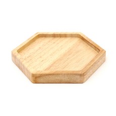 아이홈 우드 헥사곤 코스터, 1개