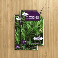 프레시가든 BFA 프리미엄 허브씨앗 로즈마리, 2개