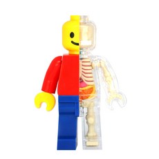 4D MATSER XXRAY Brickman Figure Classic SY290105, 1個