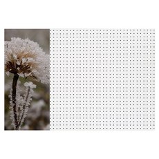 얼음민들렠 인테리어 타공판 좌WHITE 60 x 90cm, 1개, 혼합색상