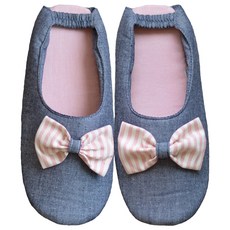 semoms 教師室內拖鞋, 粉色條紋, 1個