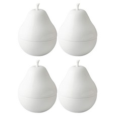 레벤쿠첸 오다도기 프루티드 뚜껑 용기, 서양배, 4개입