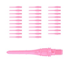 L-Style lip point no5 軟鏢尖, 粉色的, 30件