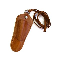 i9 목걸이형 다트 케이스, 브라운, 1개