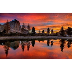 UVDS 아트보드 노을 지는 강, 1개