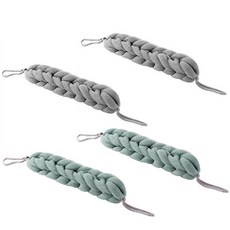 더자카 로프 바디타월 컬러 4종 세트, C타입, 1세트, 4개입