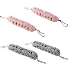 더자카 로프 바디타월 컬러 4종 세트, A타입, 1세트, 4개입