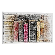 UVDS 주방아트보드 바래진 책들, 1개