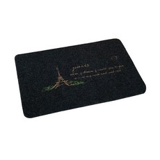 스토어33 레터링 에펠탑 주방 발매트 60 x 40 cm, D