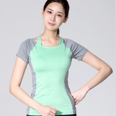 리나라인 여성용 요가복 홀터넥티셔츠 SS11