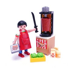 플레이모빌 케밥 판매원 플레이모빌 9088, 1개