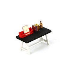 아트조이 DIY 미니어처 홈퍼니싱 Working Table Set, 혼합 색상, 1세트