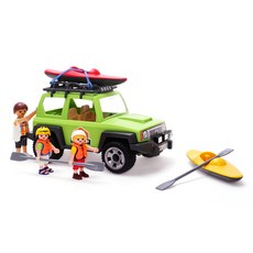 플레이모빌 오프로드 SUV자동차 6889 피규어, 1세트
