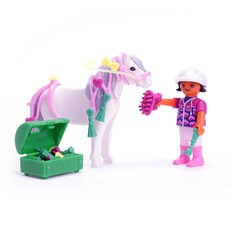 playmobil 摩比人 Zookeeper 和 Pony Heart 6969 人偶, 1套