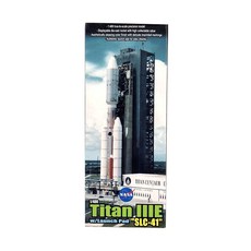 DRAGON 1/400 Titan IIIE 帶發射台 SLC-41 塑料模型, 1套