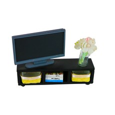 아트조이 DIY 미니어처 홈퍼니싱 TV Console Set, 혼합 색상, 1세트
