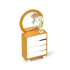 아트조이 DIY 미니어처 홈퍼니싱 Chest Of Drawers Set B, 혼합 색상, 1세트