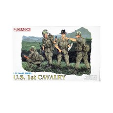 DRAGON 1/35 US 1st Cavalry 塑料模型, 1套