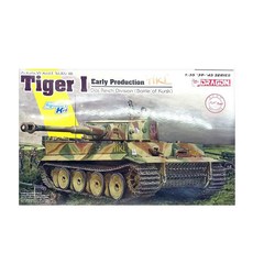 DRAGON 1/35 Tiger I Early TiKi Das Reich D4ision 塑料模型, 1套
