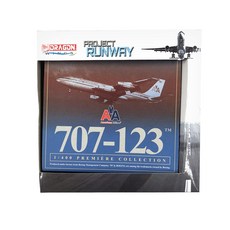 DragonModels 1/400 American Airlines Boeing 707 Project Runway 비행기 다이캐스트, 혼합 색상, 1개