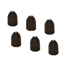 엘스타일 쉘락 다트 샴페인링, 클리어블랙, 6개