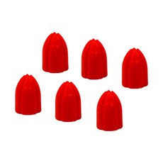 엘스타일 쉘락 다트 샴페인링, 레드, 6개