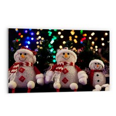 UVDS 주방아트보드 눈사람 인형, 1개